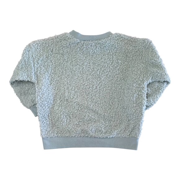 ATELIER BARN - SWEATER - 100%COTTON - TEAL - NWT - Picture 2 of 5